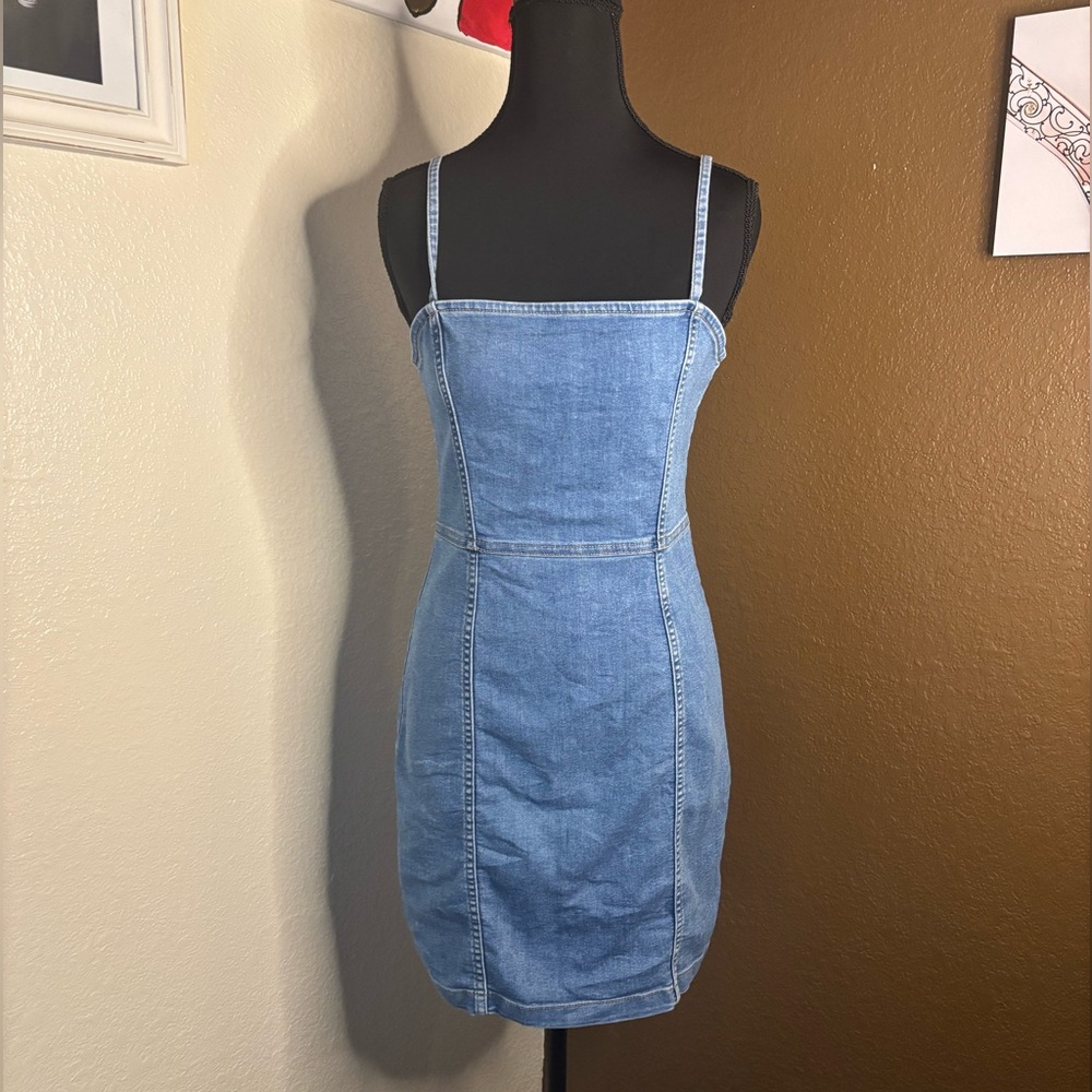 Divided Light Blue Denim Dress